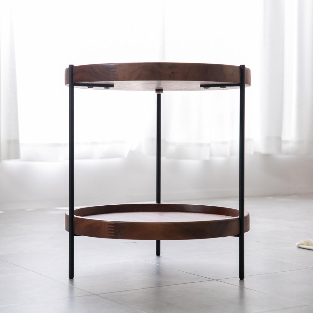 moda en casa フムラ エンドテーブル 直径44×高さ48cm moda en