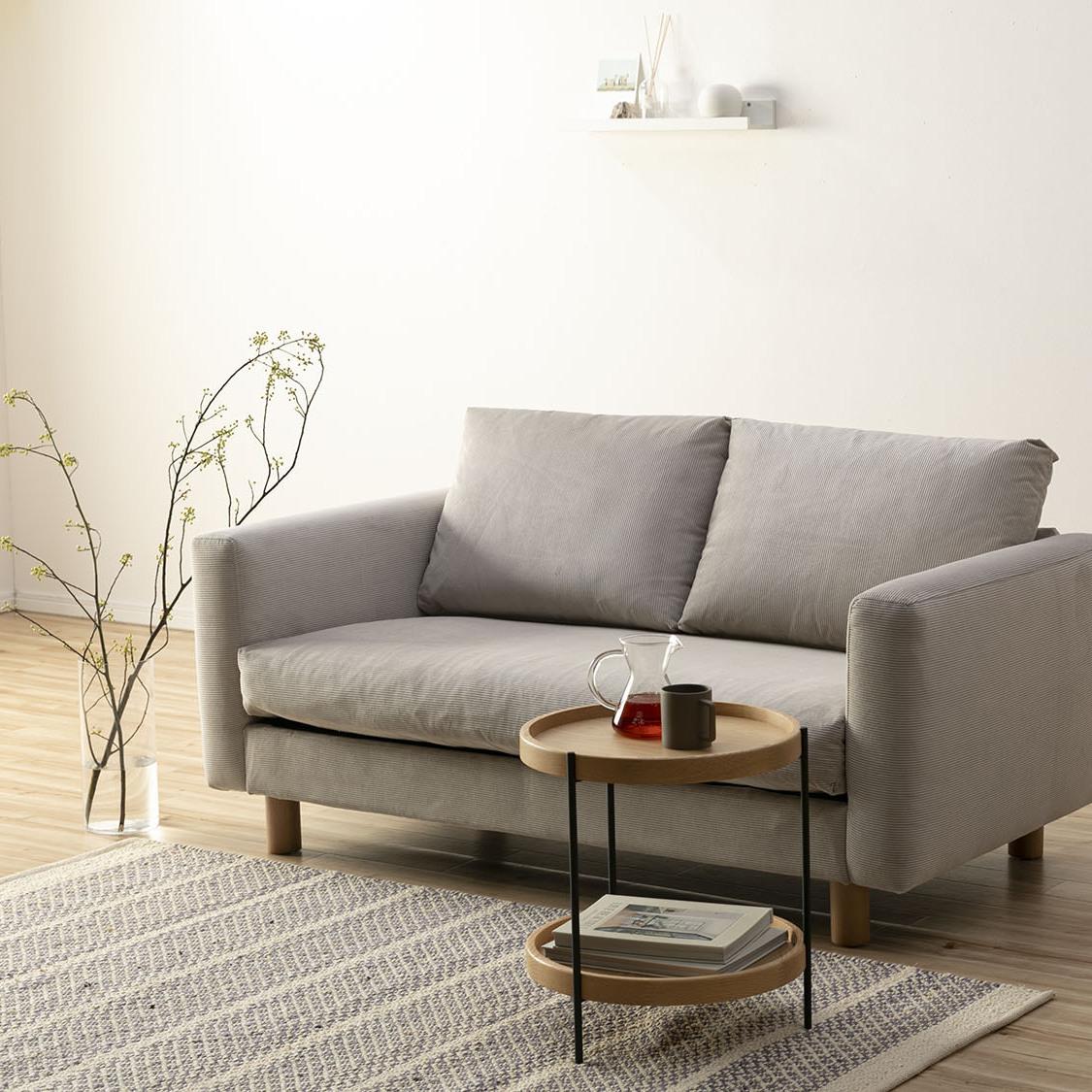 moda en casa フムラ エンドテーブル 直径44×高さ48cm moda en