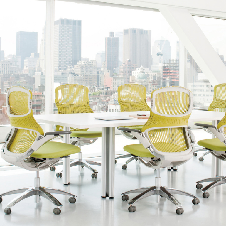 Knoll Generation オフィスチェア 幅72.5×奥行66×高さ100㎝ Knoll
