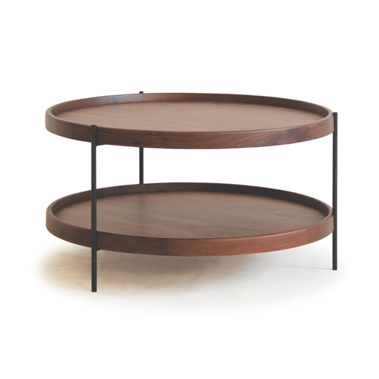 moda en casa フムラ コーヒーテーブル 直径69×高さ38cm moda en