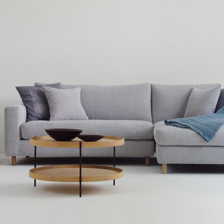 moda en casa フムラ コーヒーテーブル 直径69×高さ38cm moda en casa