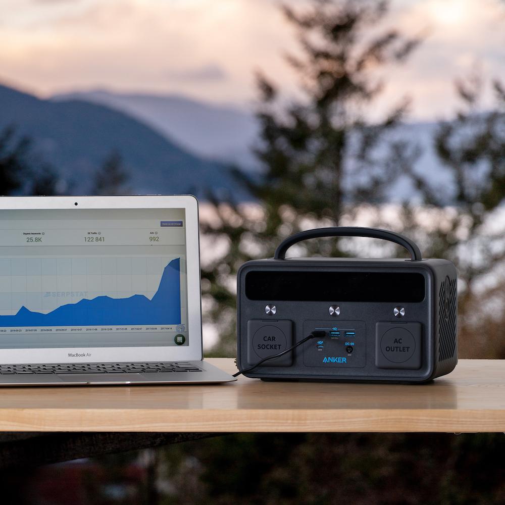 発電機・ポータブル電源 ANKER POWER HOUSE 2 400 Amazon.co.jp: Anker PowerHouse II 400 ポータブル電源 389Wh