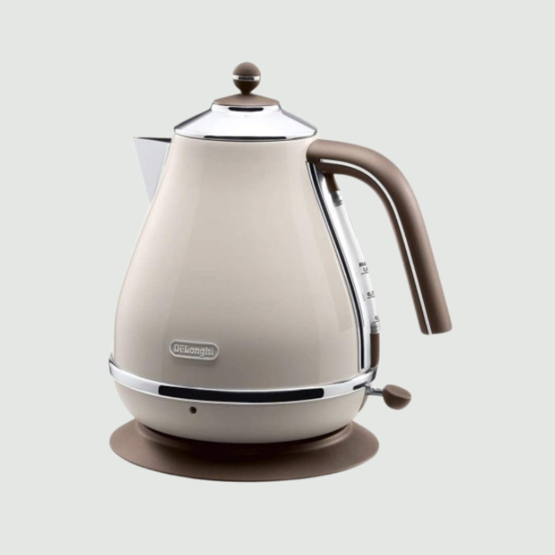 おしゃれな電気ケトルの例　Delonghi（デロンギ） 電気ケトル icona VINTAGE