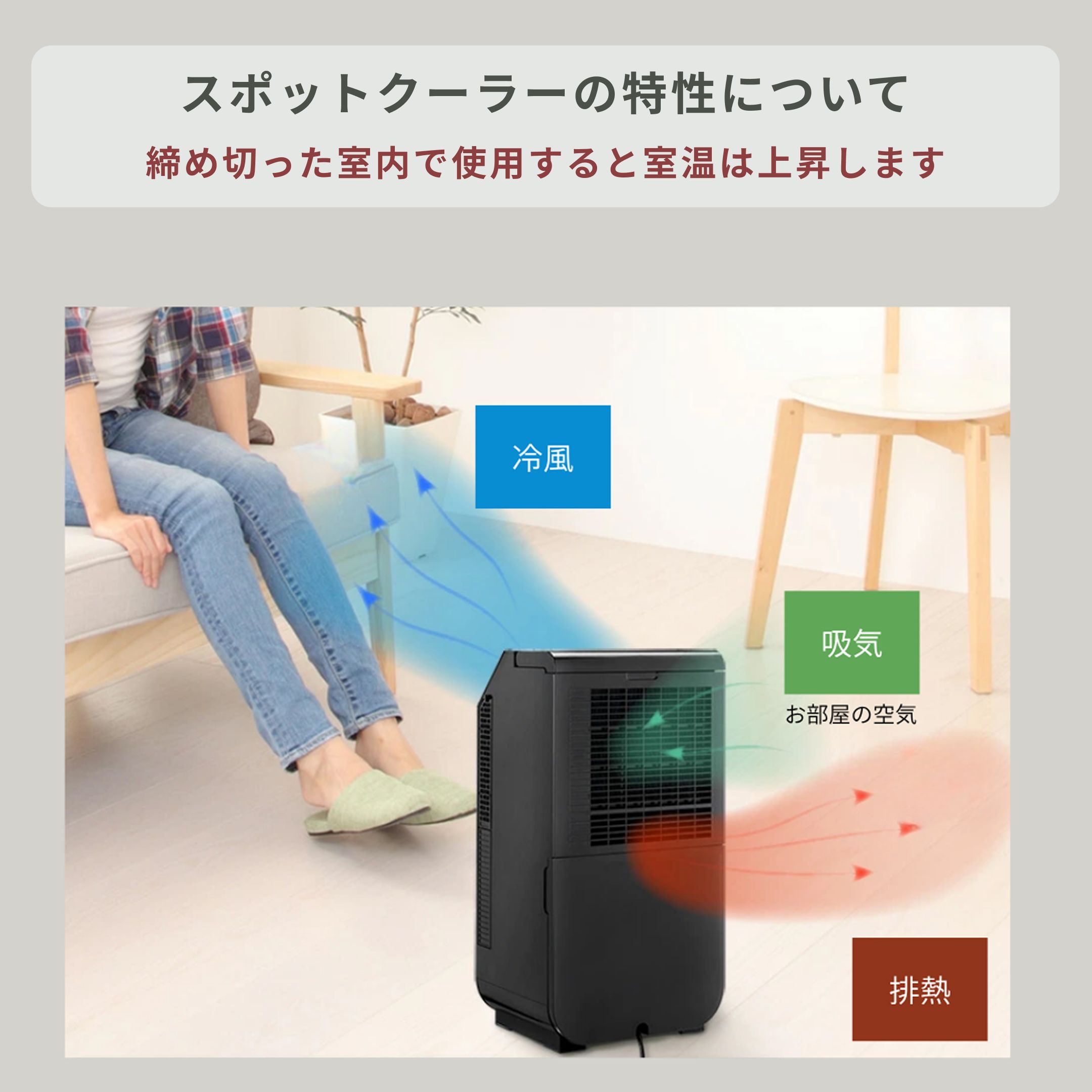 YUASA (ユアサ) 移動式エアコン・スポットクーラー YNSC3D-SK YUASA