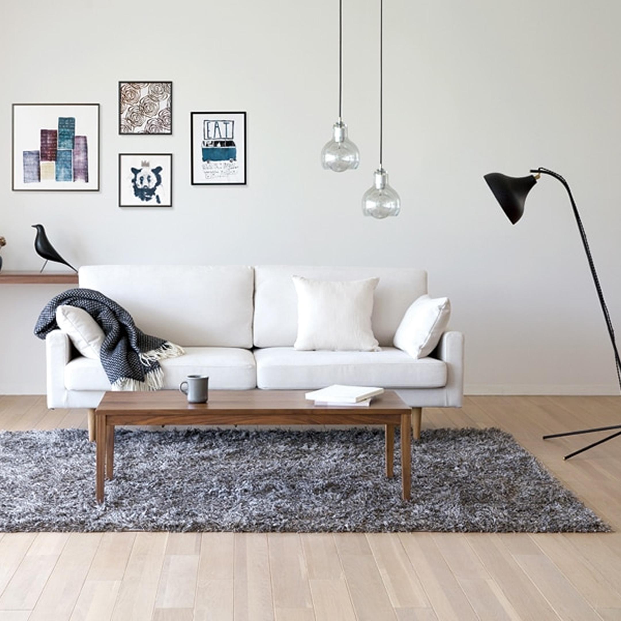 高野木工 LEOソファ 2.5人掛け ヘッドレスト付き 幅165cm 高野木工 LEO（レオ）ソファ 2.5人掛け