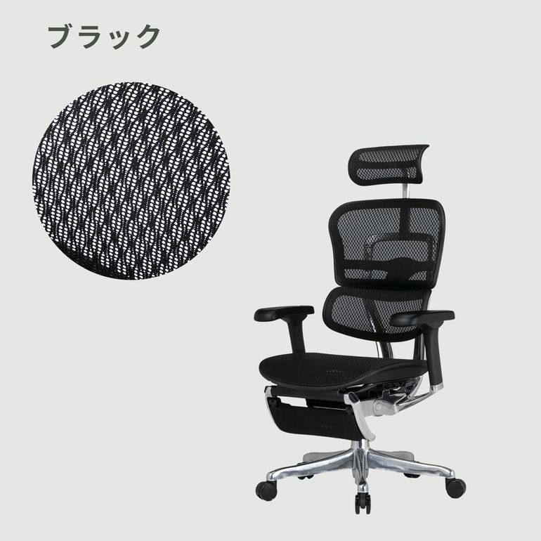 Ergohuman Pro2 Ottoman 1脚 Ergohuman / エルゴヒューマン｜【公式