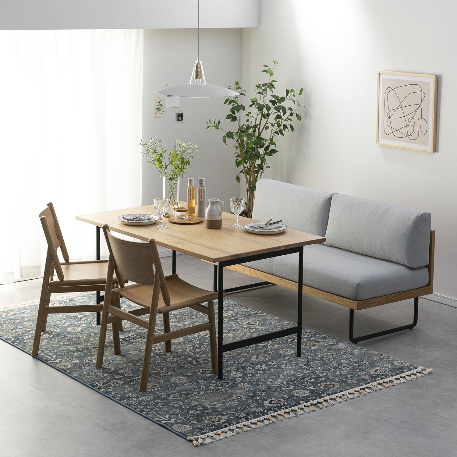 展示品　ノーウェアライクホーム　ソファ　セット　オーク材　ダイニングソファ　LD NOWHERE LIKE HOME