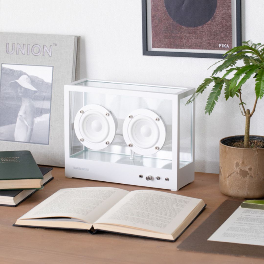 おしゃれで人気のポータブルワイヤレススピーカー SMALL TRANSPARENT　SPEAKER TPS-02