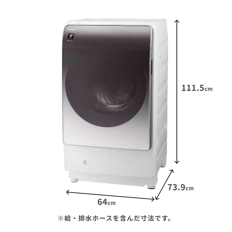 SHARP プラズマクラスター ドラム式洗濯乾燥機 【洗濯11kg/乾燥6kg 