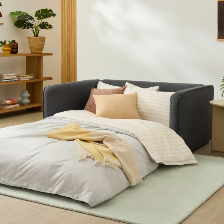 Koala Sofa Bed Cushy Semi Double ソファーベッド 体験レビュー】コアラソファーベッド CUSHY（クッシー）の特徴や寝心地