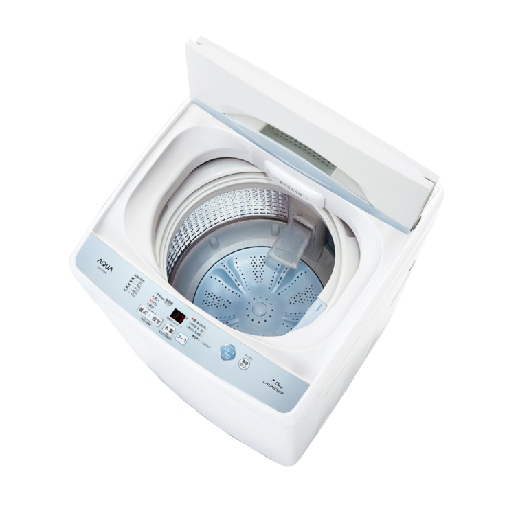 美品!AQUA 縦型洗濯機 7kg 2024年製 AQUA 縦型洗濯機 (洗濯7kg) 洗濯:7kg AQUA / アクアのレンタル