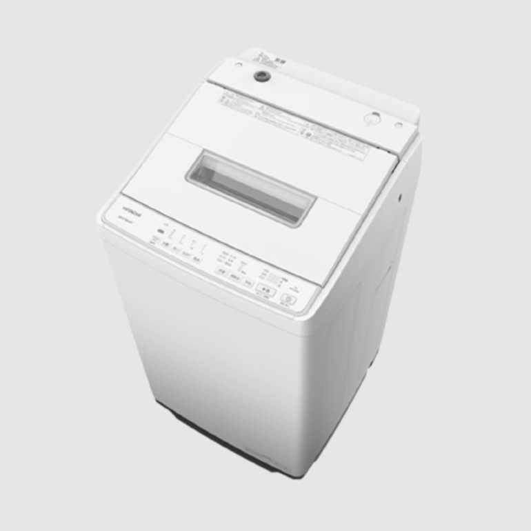 HITACHI 全自動縦型洗濯機 洗浄パワフル＋衣類長持ち洗浄モデル