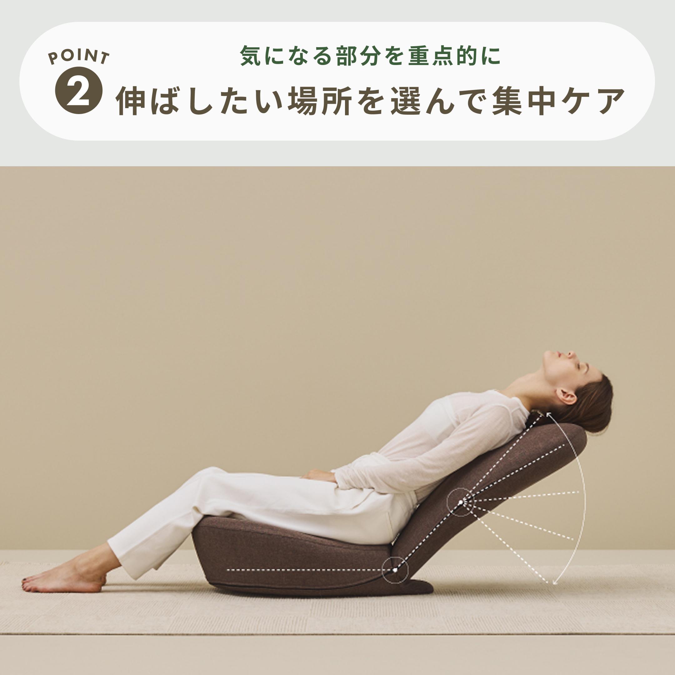 CHAIR STRETCH &MEDICAL &メディカル　チェア　座椅子 L2.0 &MEDICAL 幅57×奥行19.3×高さ74.5㎝ 座椅子