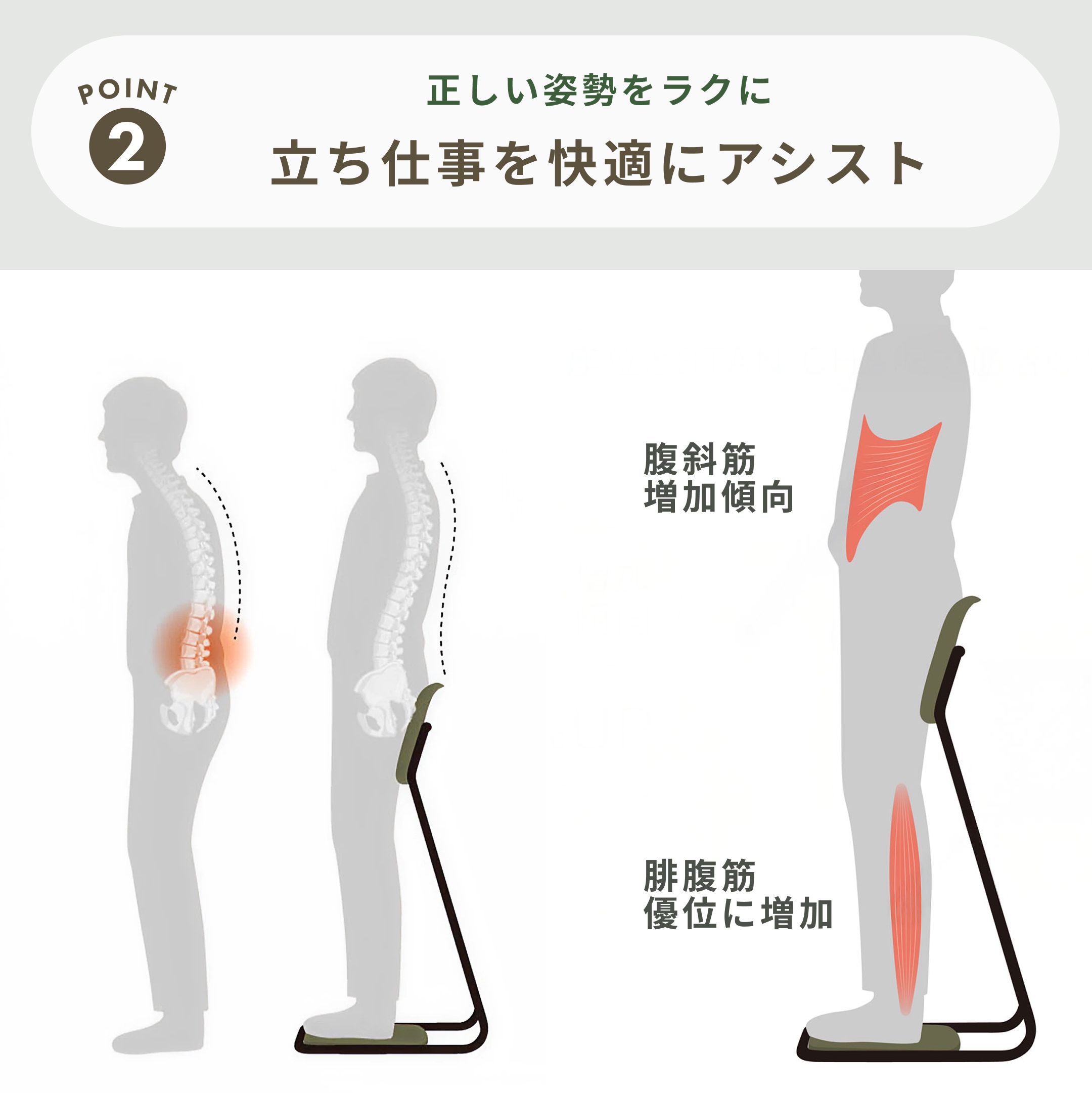 &MEDICAL STAN CHAIR 幅34.5×奥行51×高さ92cm &MEDICAL / アンド 