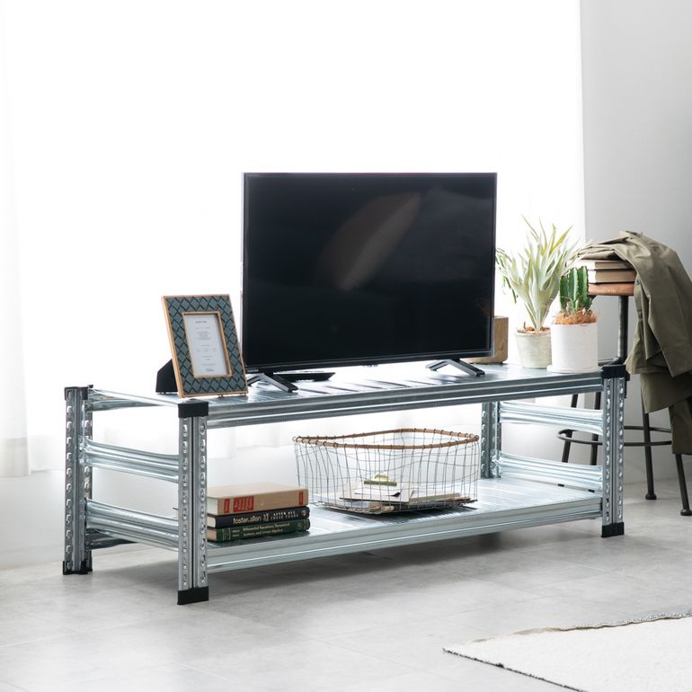 メタルシステム スチールローボード W127.7×D40×H38.8cmのレンタル