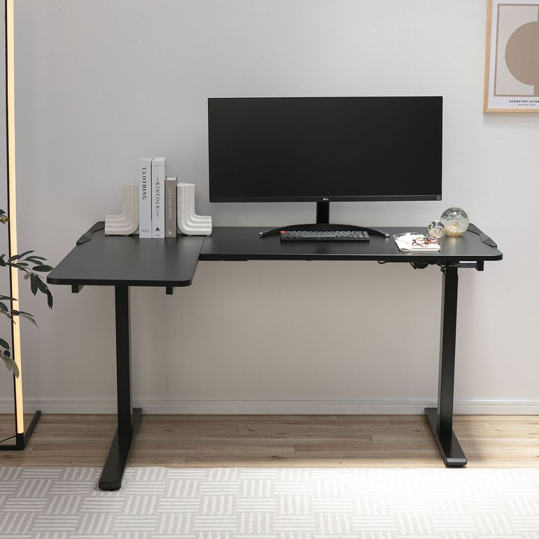 FlexiSpot 電動昇降式ゲーミングデスク GT1L 幅140×奥行106×高さ73
