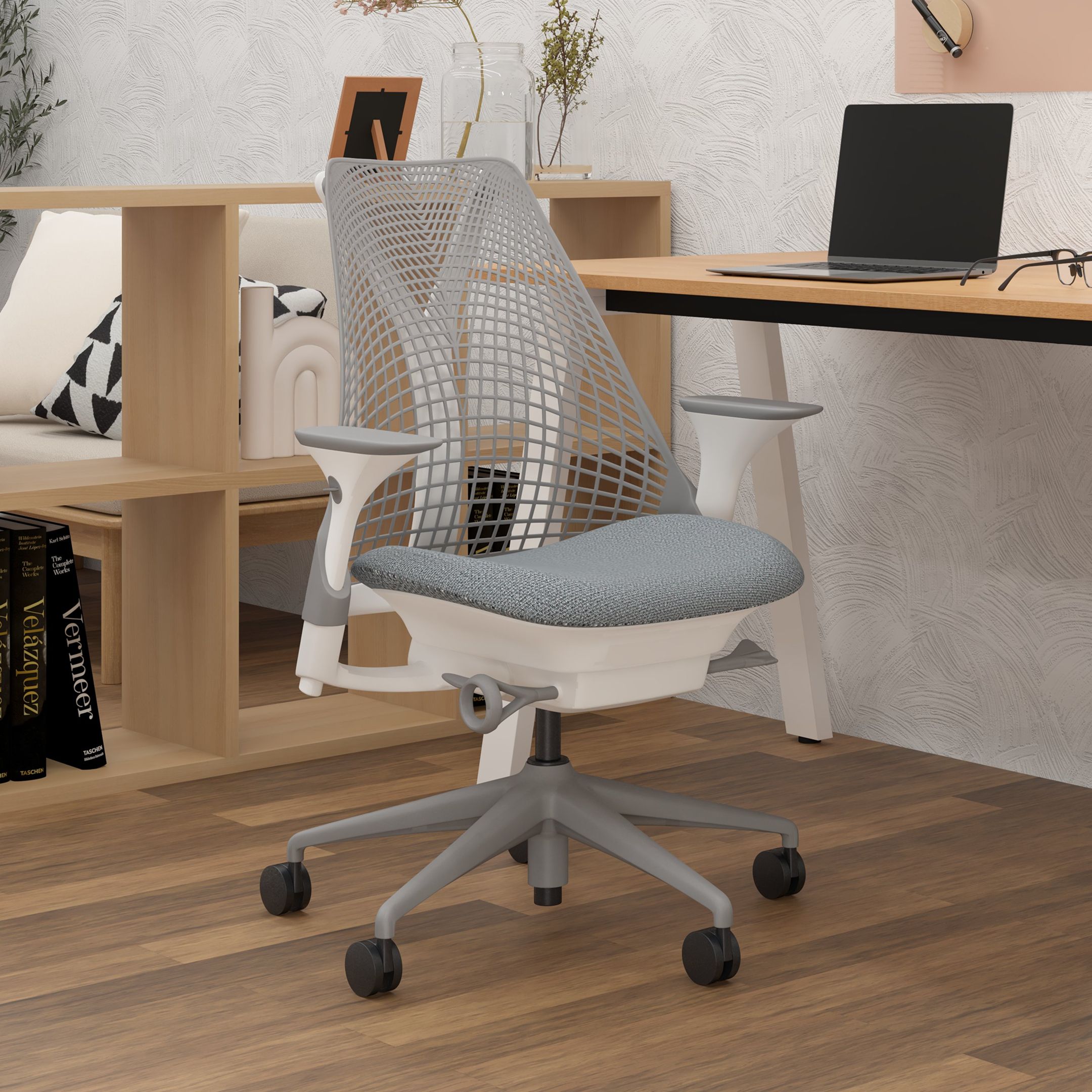 HermanMiller × Garage セイルチェア アジャスタブルアーム 幅73×奥行 
