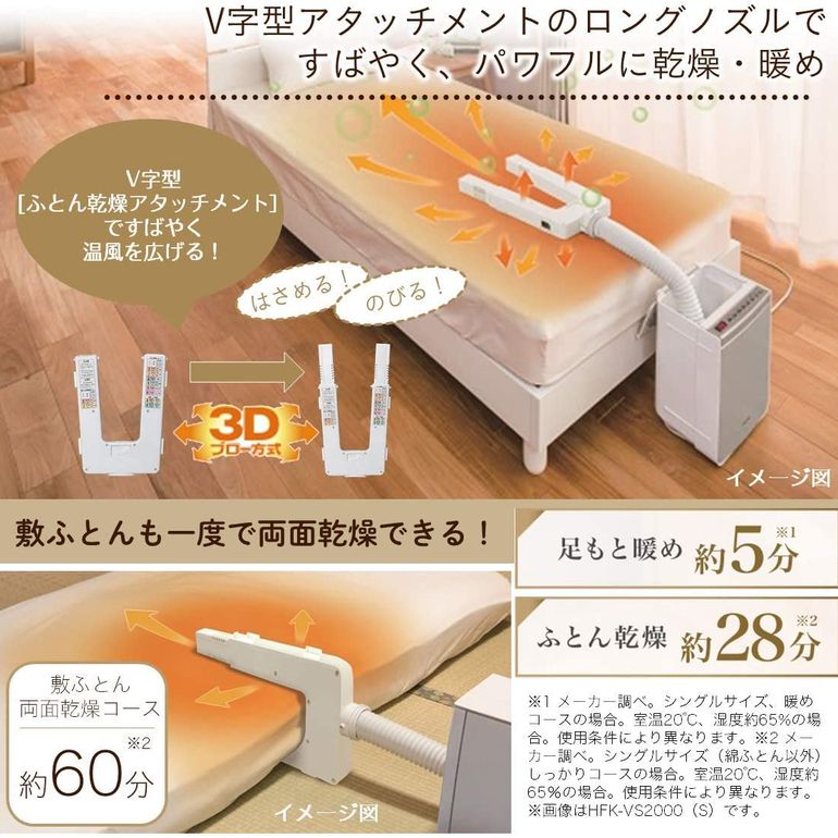 日立 ふとん乾燥機 W28.3×D21.7×H33.8 cm HITACHI / 日立｜【公式 
