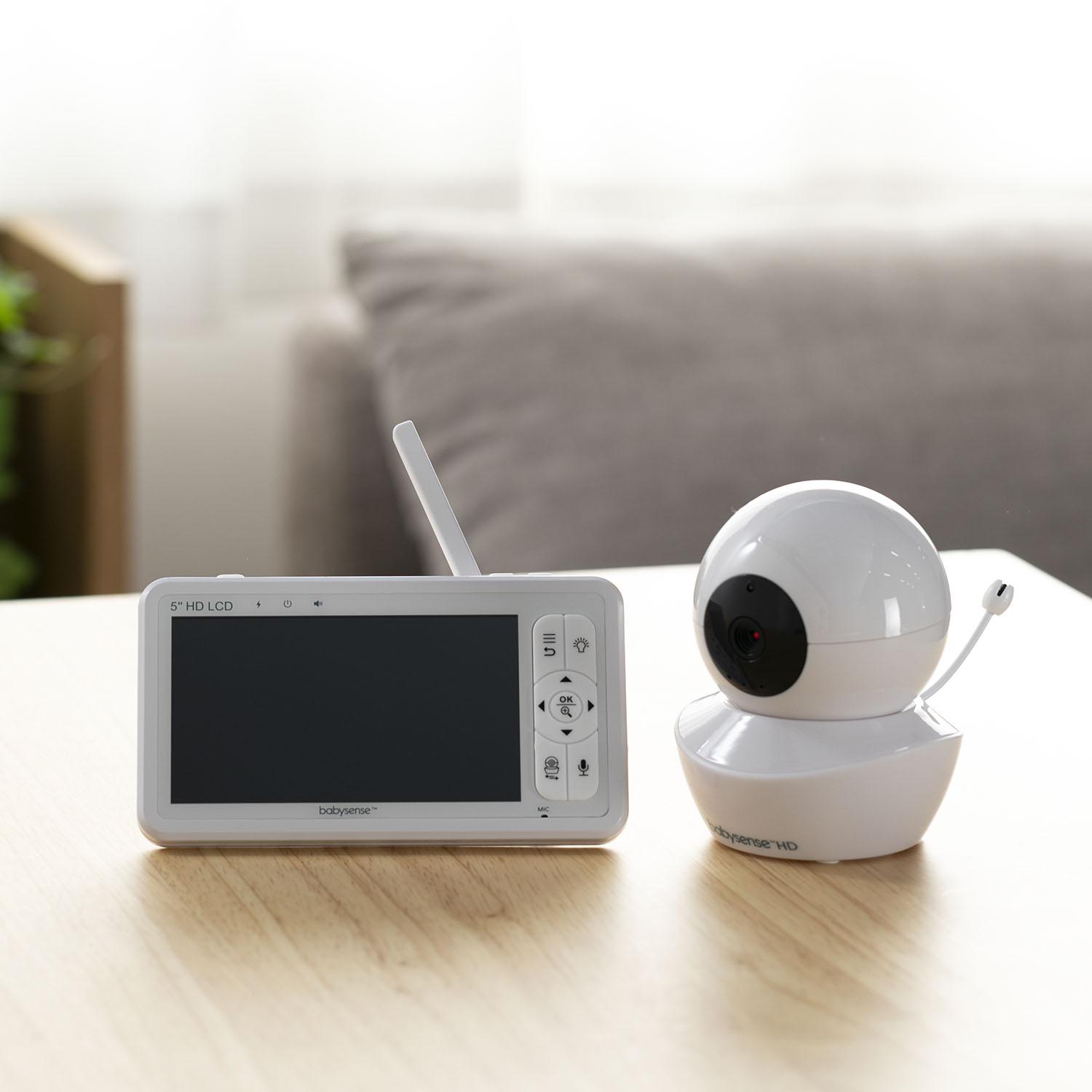 Babysense Home 見守りカメラ＆高画質ベビーモニター 幅15.5×奥行2.5