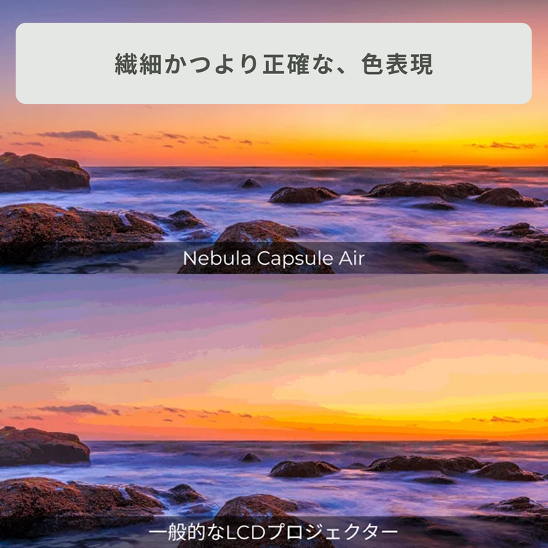 Nebula (ネビュラ) Capsule Air モバイルプロジェクター D4112511