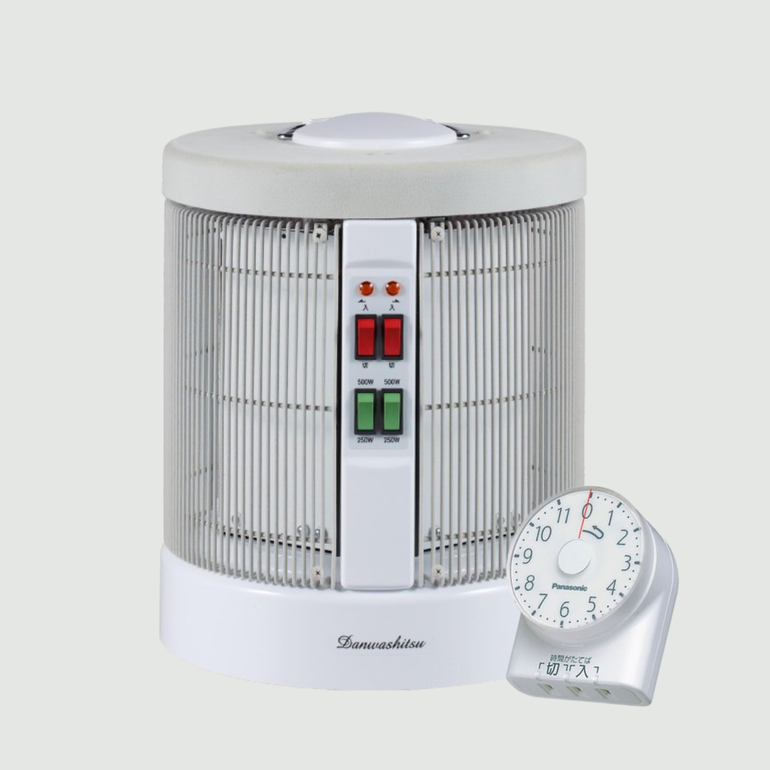 360° 遠赤外線パネルヒーター 暖話室 植毛加工モデルのレンタル