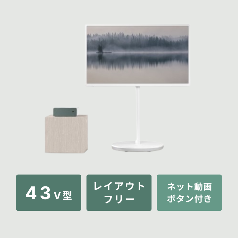 Panasonic / パナソニック 4K液晶テレビ 「レイアウトフリーテレビ 