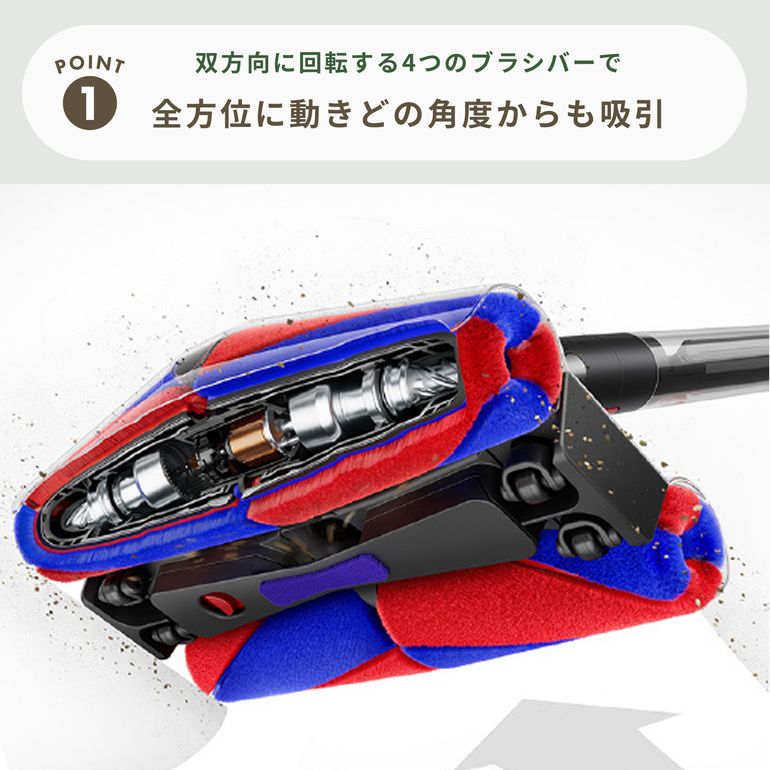 Dyson (ダイソン) PencilVac Fluffycones スティッククリーナー