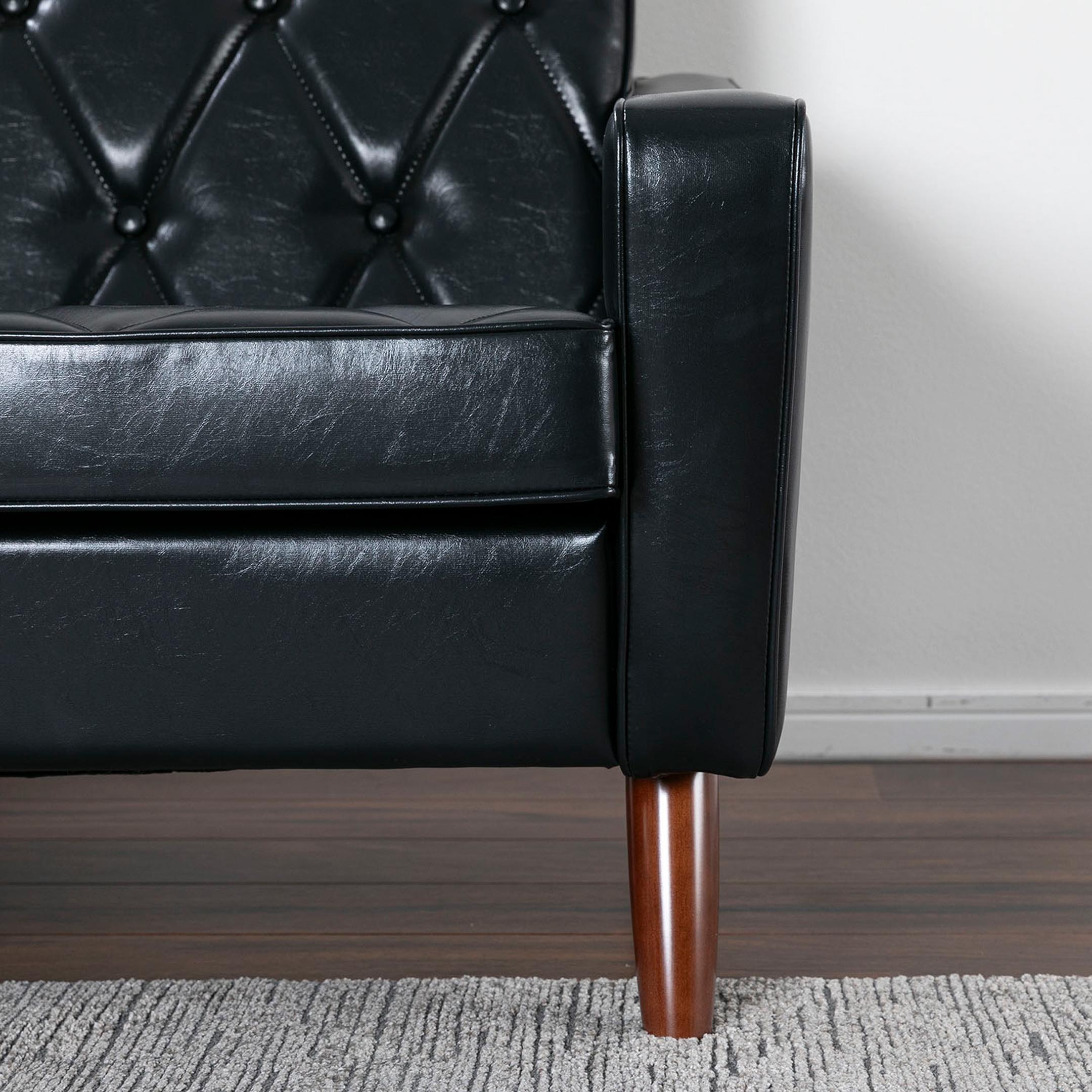 カリモク60 ロビーチェア 3シーター スタンダードブラック karimoku60