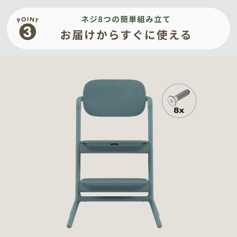 Cybex レモ ハイチェア ベビーセット付き Cybex / サイベックス