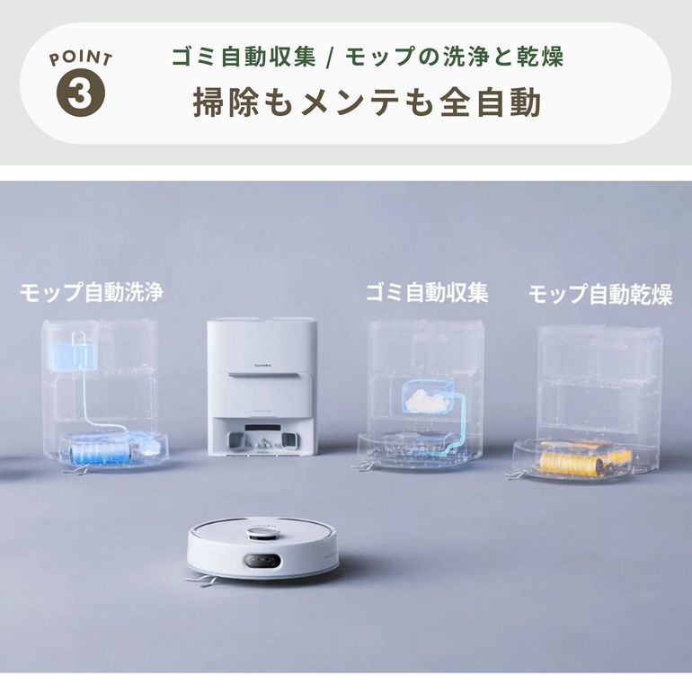 SwitchBot (スイッチボット) ロボット掃除機 【水拭き対応】 S20
