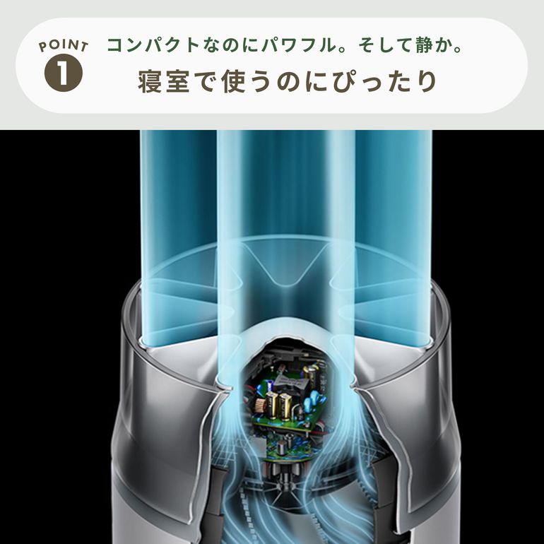 Dyson (ダイソン) HushJet shizuka 空気清浄機 SP01 dyson｜【公式