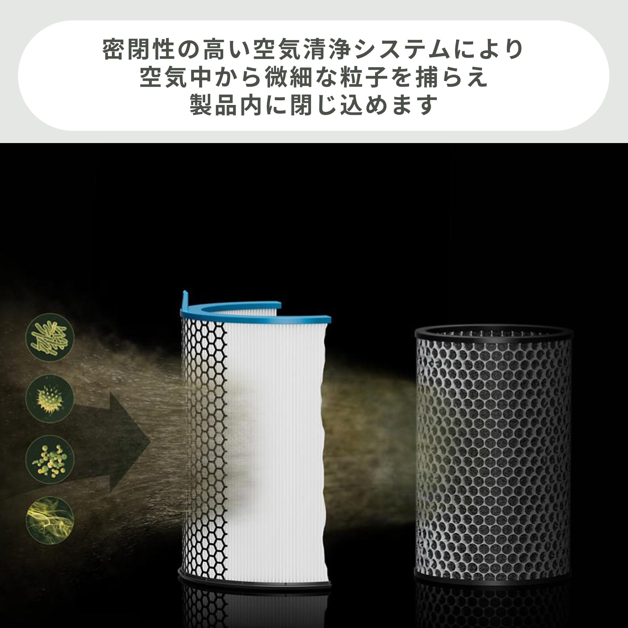 Dyson HushJet shizuka 空気清浄機 直径23×高さ47cm Dyson / ダイソン