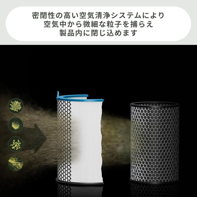 Dyson (ダイソン) HushJet shizuka 空気清浄機 直径23×高さ47cm Dyson