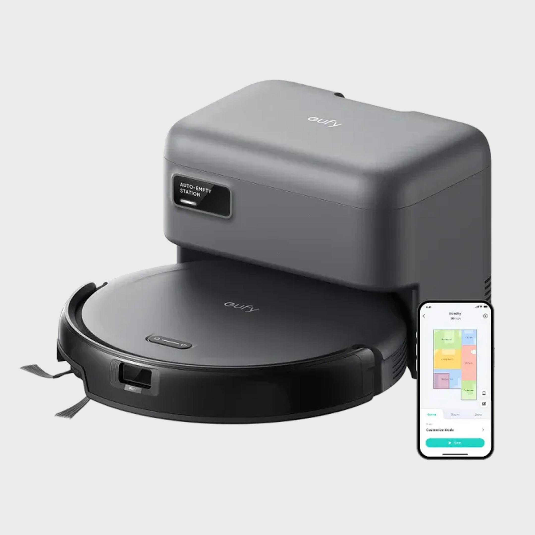 Eufy ロボット掃除機 Robot Vacuum Auto-Empty C10 約幅32.5×奥行32.3