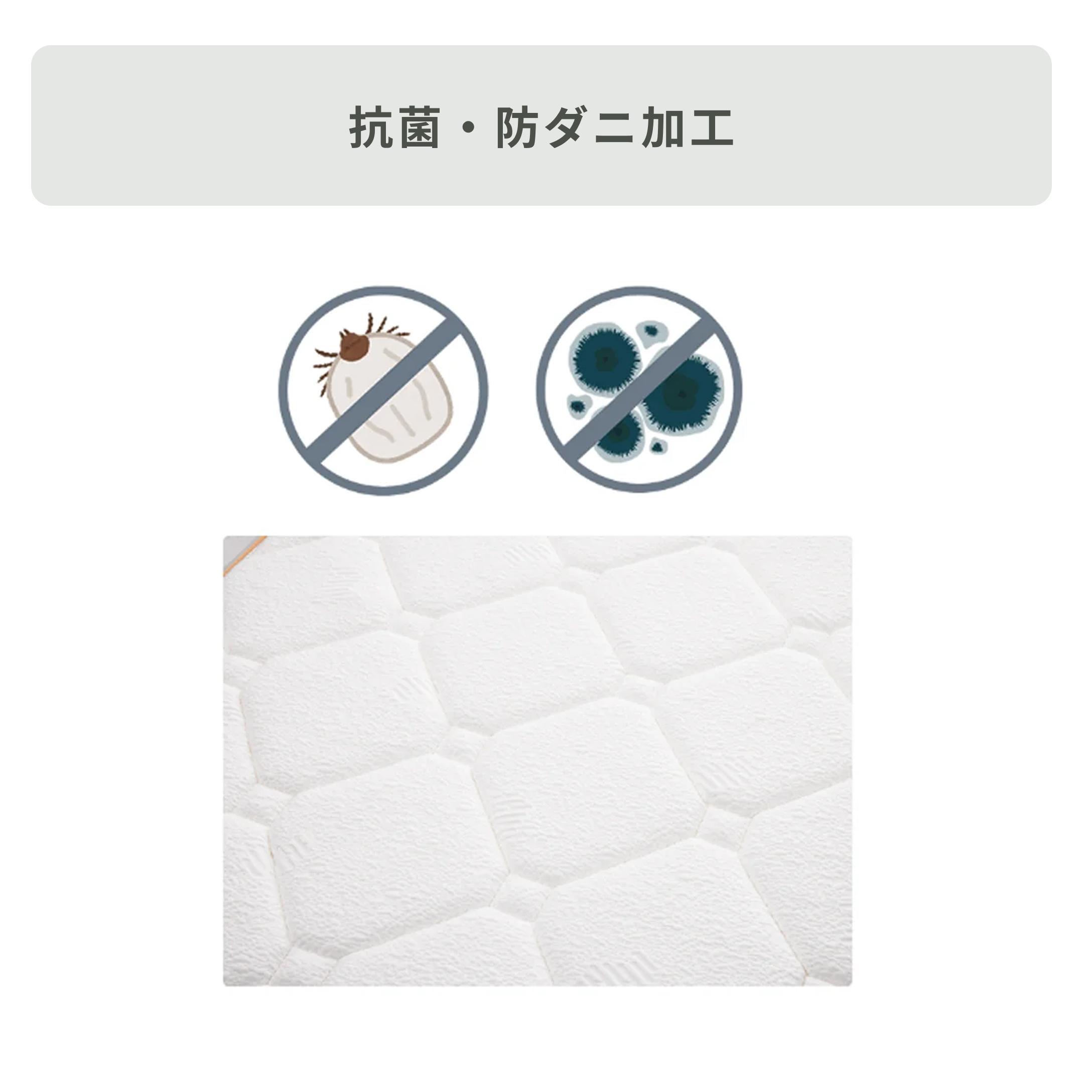 LIMNE リムネマットレス リッチコイルモデル セミダブルのレンタル