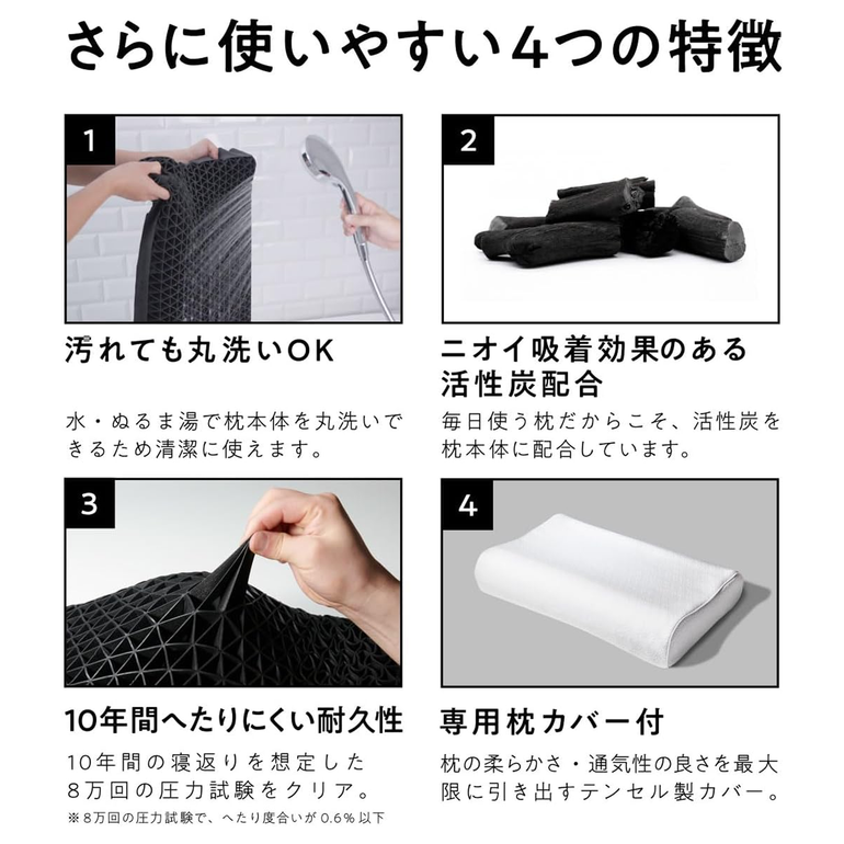 ヒツジのいらない枕 至極 至極（枕＋テンセル枕カバー付）のレンタル