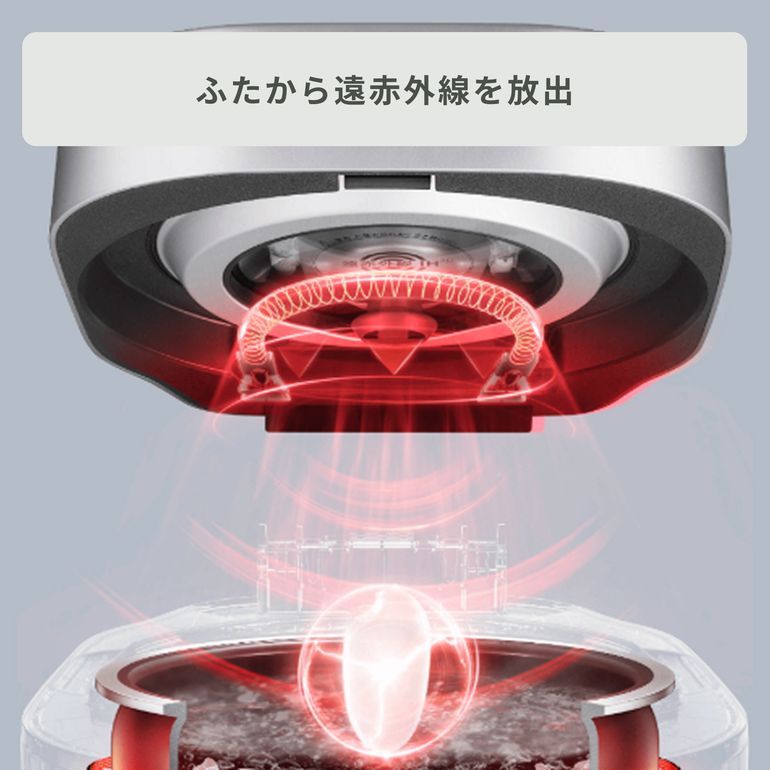 T-fal (ティファール) ザ・ライス 遠赤外線IH炊飯器 5.5合炊き T-fal