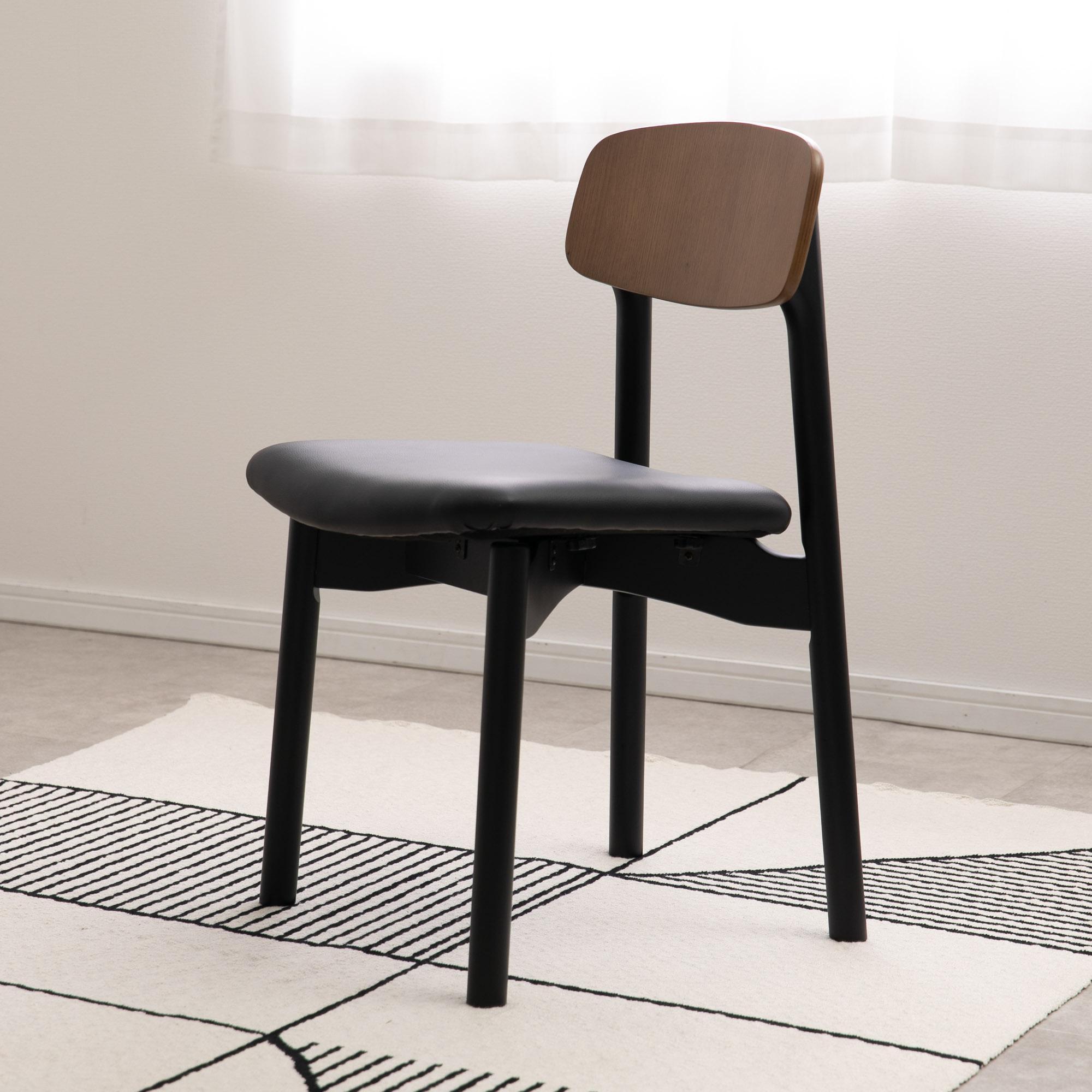 リリア ダイニングチェア 幅44×奥行47×高さ77cmのレンタル・サブスク