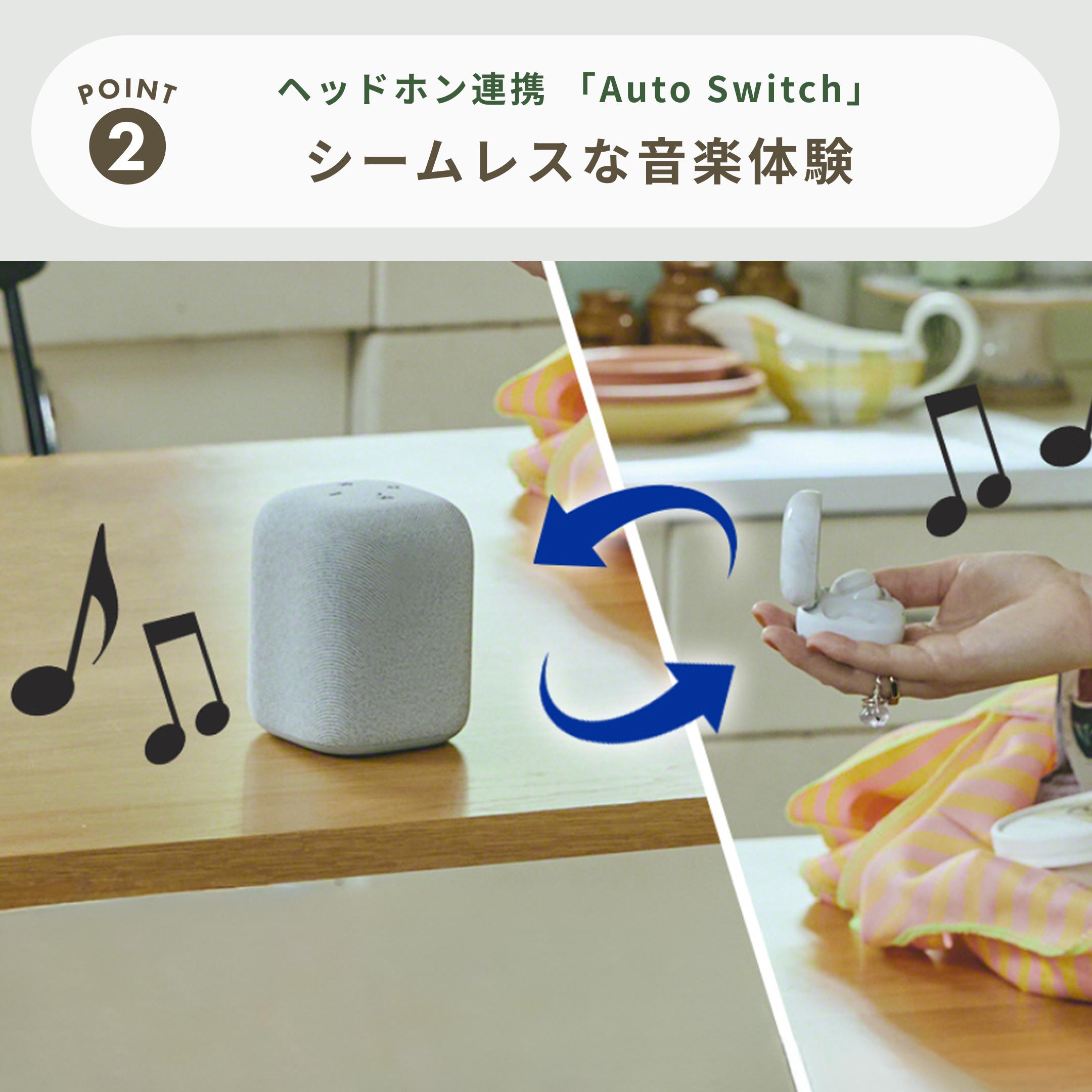 SONY LinkBudsSpeker Bluetoothスピーカー 幅8.4×奥行9×高さ11㎝ SONY
