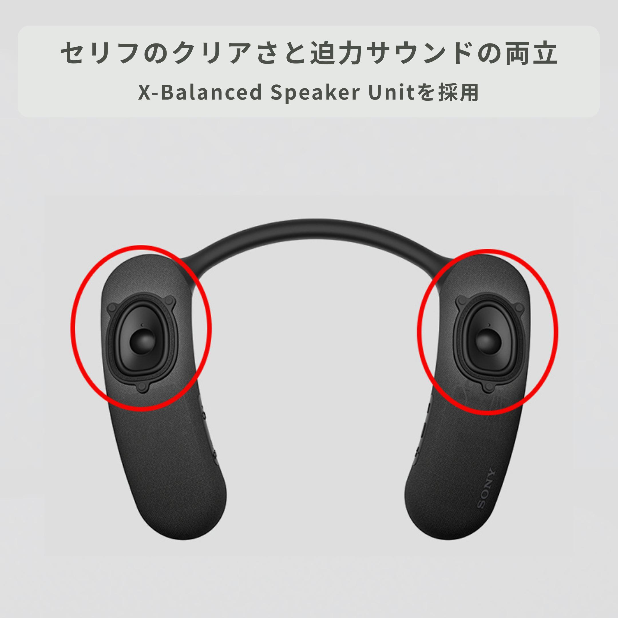 SONY ワイヤレスネックバンドスピーカー 単品 SONY / ソニーのレンタル