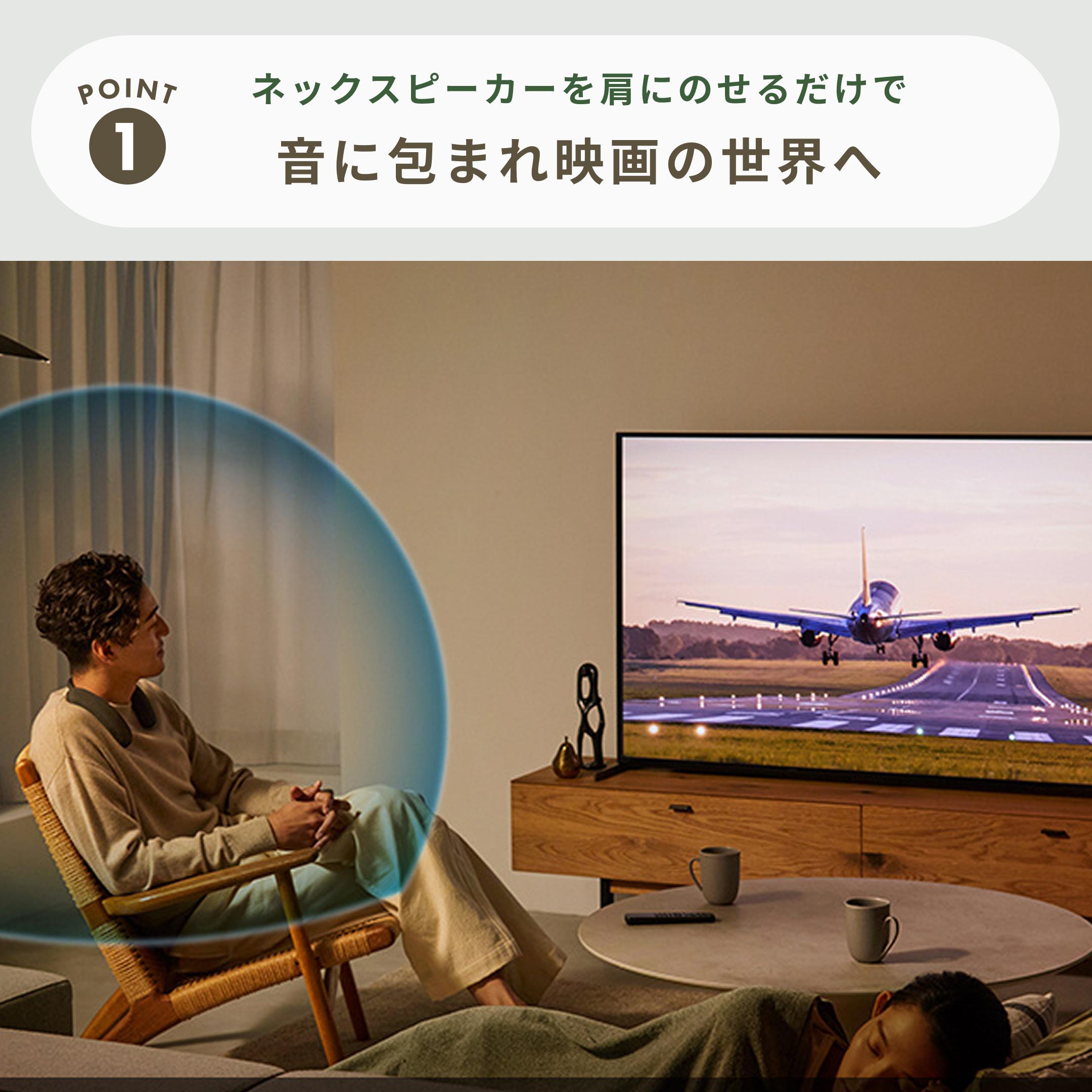 SONY ワイヤレスネックバンドスピーカー ワイヤレストランスミッター