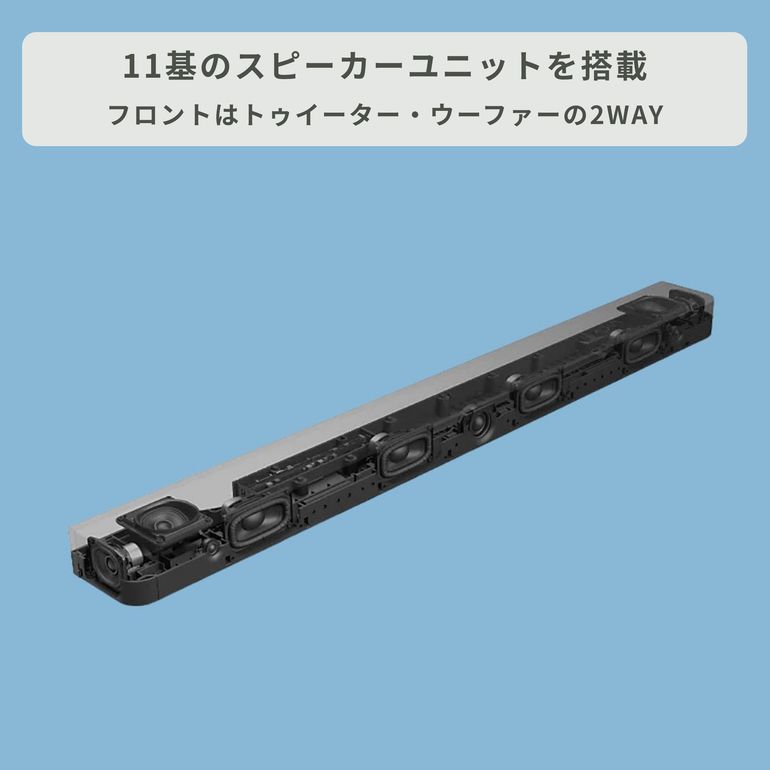 SONY（ソニー） BRAVIA Theatre Bar 8 サウンドバー HT-A8000 SONY