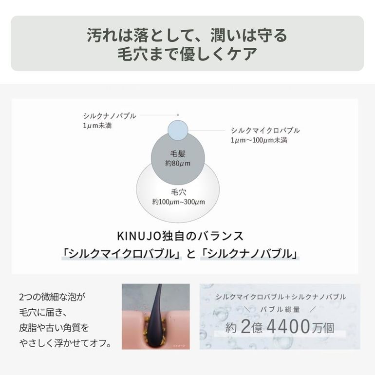 KINUJO 絹女 Silk Rich Shower シャワーヘッド SH001-S KINUJO / 絹女
