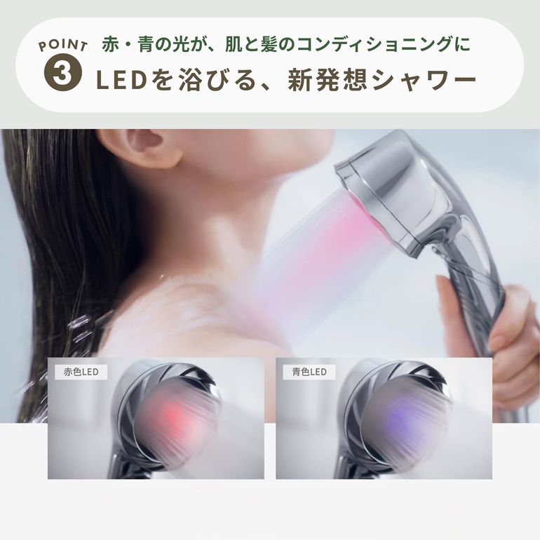 KINUJO 絹女 Silk Rich Shower シャワーヘッド SH001-S KINUJO / 絹女