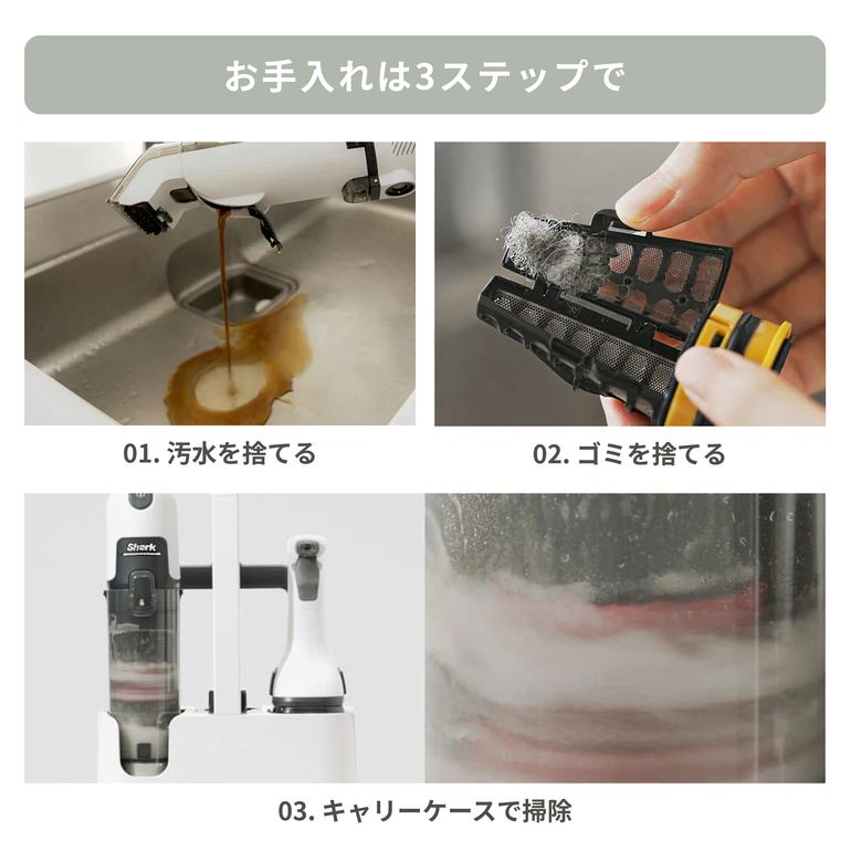 Shark (シャーク) コードレス シミ取りクリーナー StainForce HX100J