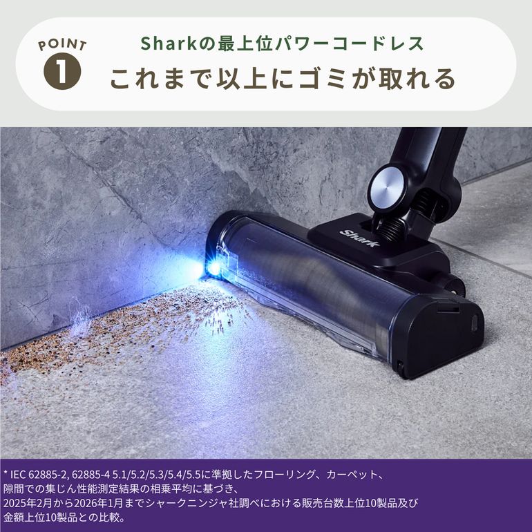Shark (シャーク) PowerClean 360 PRO 2WAY スティッククリーナー