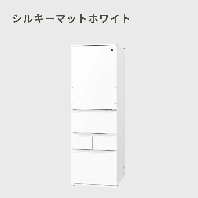 SHARP (シャープ) 408L 5ドア 冷凍冷蔵庫 【プラズマクラスター搭載