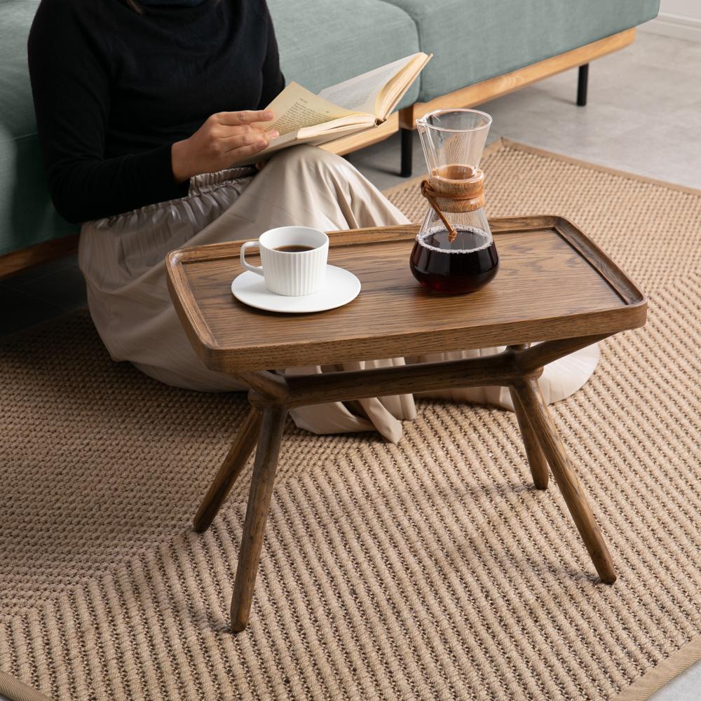 トレー付きサイドテーブル W54×D33×H51cm azumaya / 東谷のレンタル