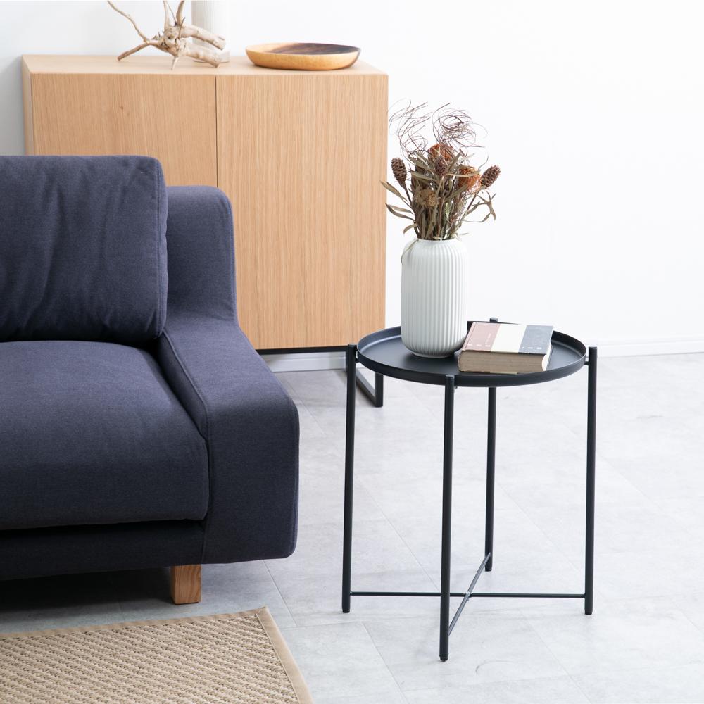 東谷 ラウンドテーブルS PT-981GY（グレー） 東谷 ラウンドテーブルS