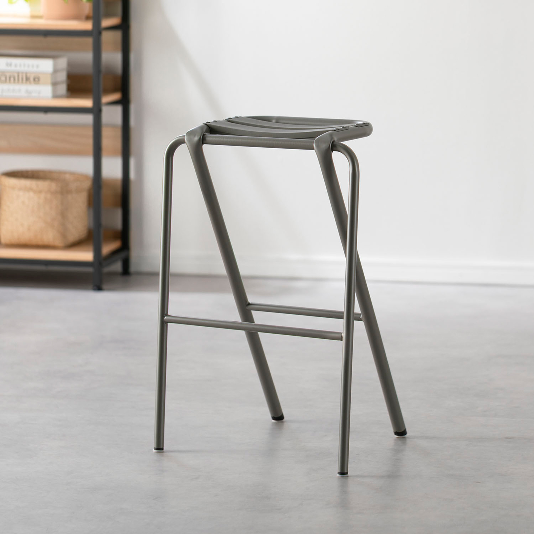 DUENDE デュエンテ ベントスツール ハイタイプ 幅42 奥行35 5 高さ63cm 公式 家具・家電・インテリアのレンタル・サブスク・通販
